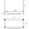 Pallet for crowd barriers | Dimensions: 1400 x 575 x 825 mm